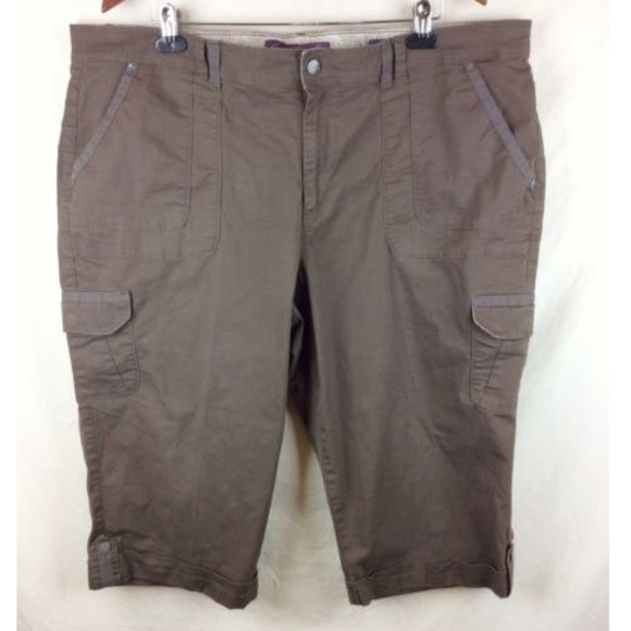 gloria vanderbilt cotton capris